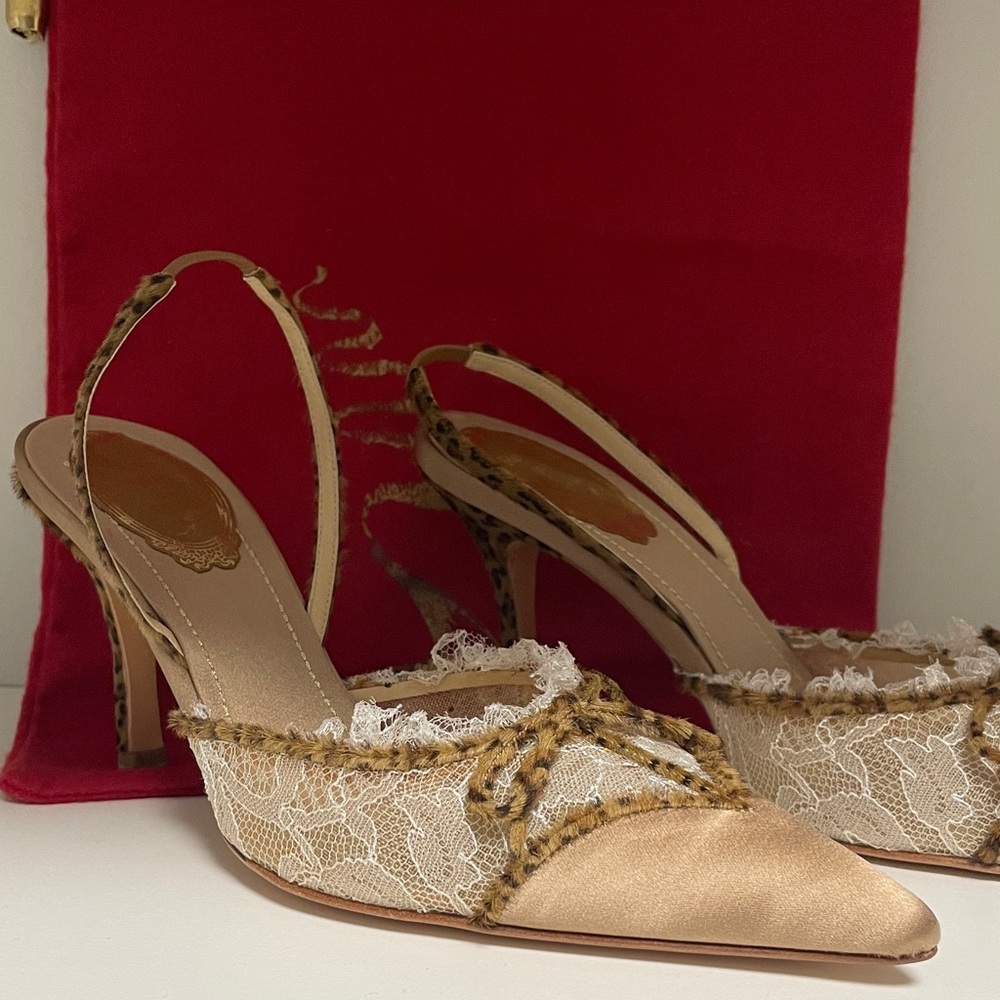 Brand new! Rene Caovilla heels